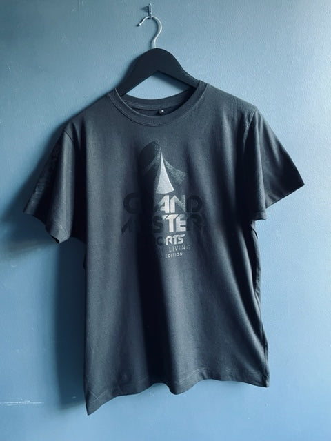 GM Icon logo Tonal Black Unisex Tee Shirt