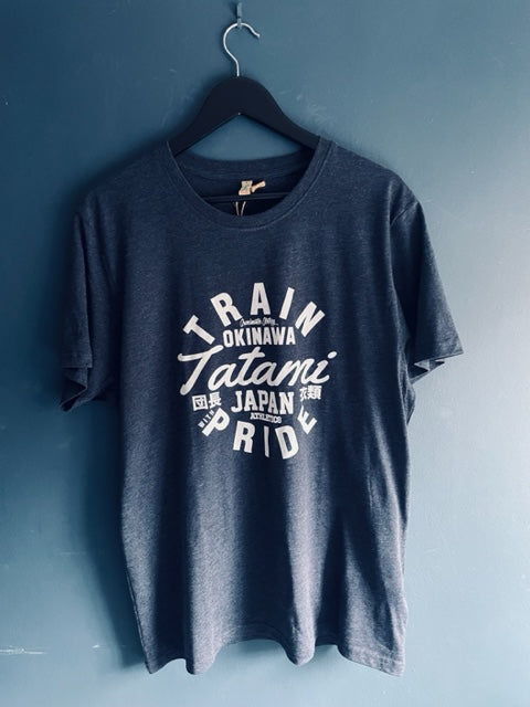 Tatami Train with pride Navy Blue Marl T