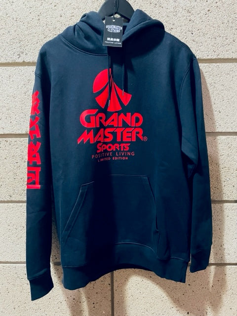 Unisex Navy Hoody with Red GM Icon logo