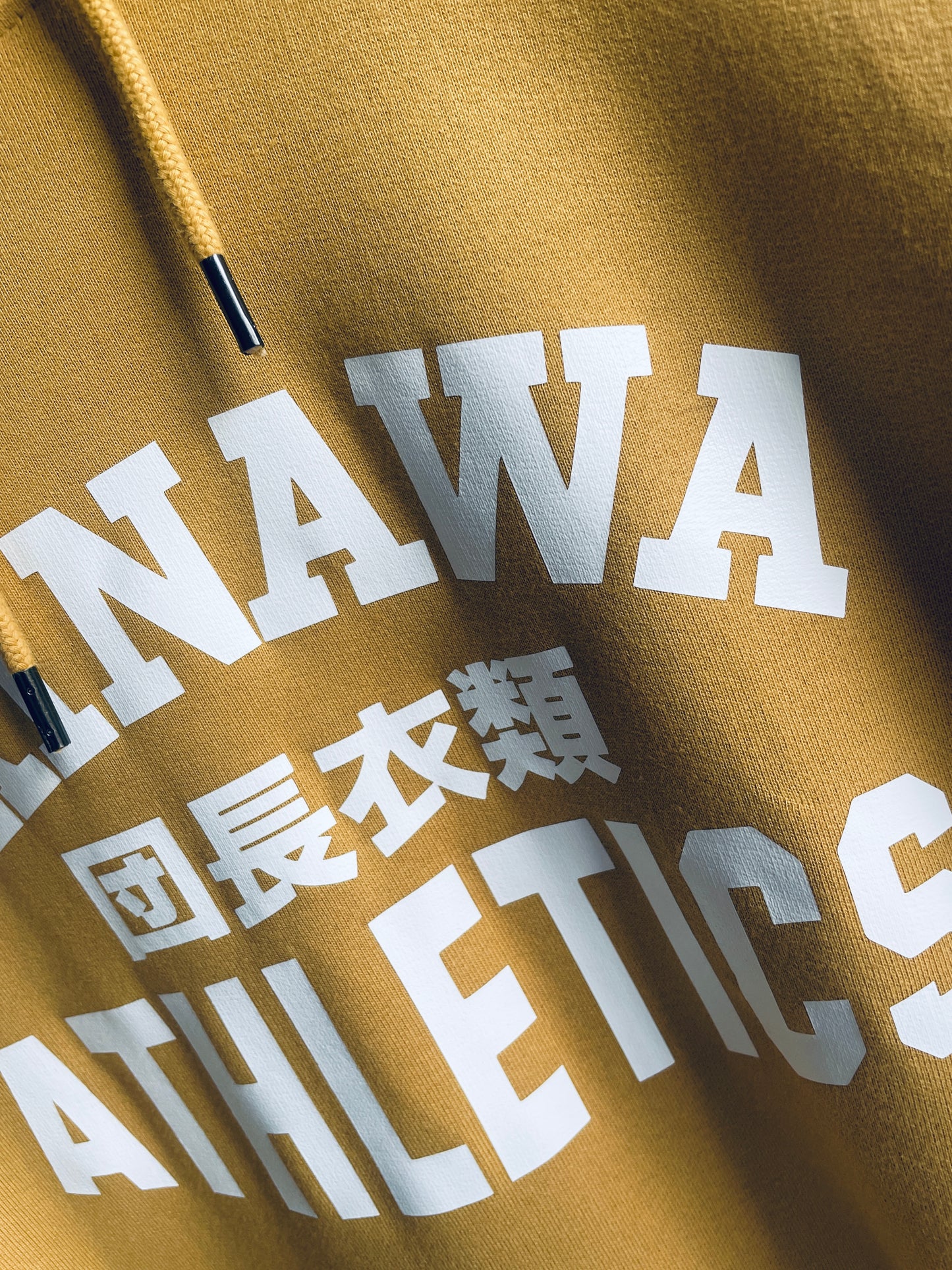 Unisex Mustard Okinawa Athletics Hoody