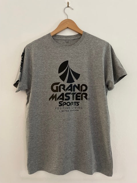 GM Icon logo Grey Marl Unisex Tee Shirt