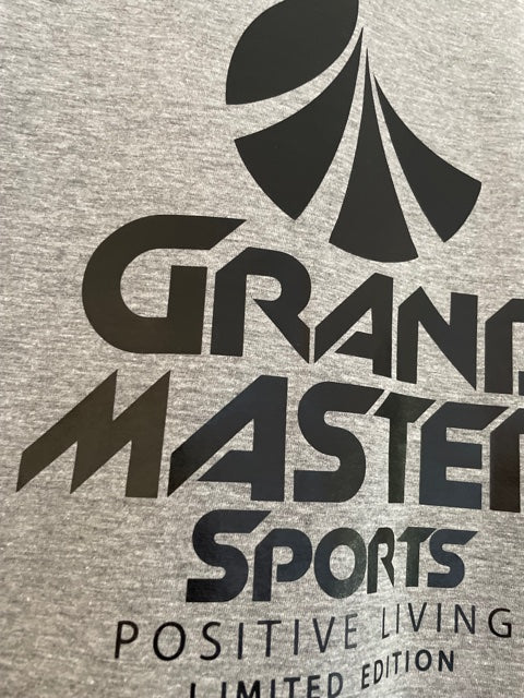 GM Icon logo Grey Marl Unisex Tee Shirt