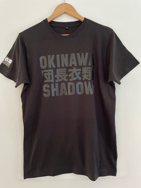 Okinawa Shadow logo Black  Unisex Tee Shirt