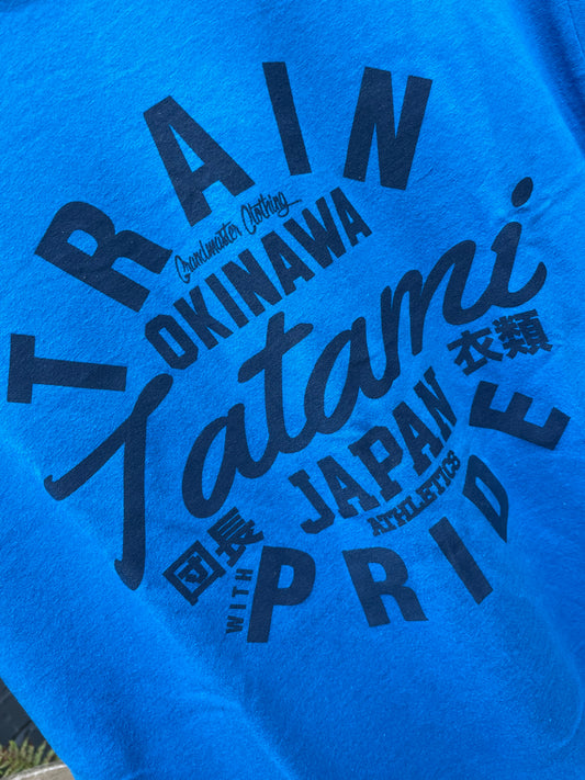 Tatami Train with pride Royal Blue T