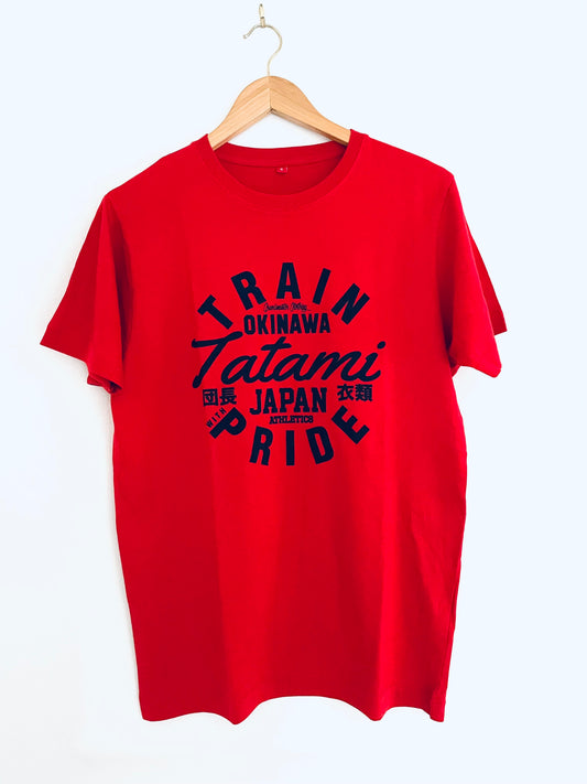 Tatami Train with pride Red T