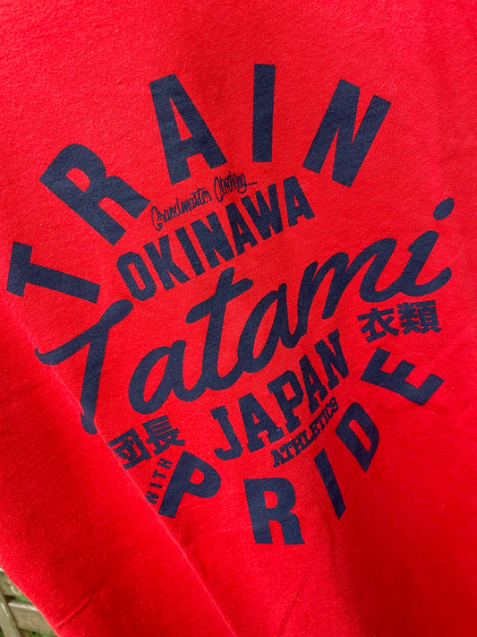 Tatami Train with pride Red T