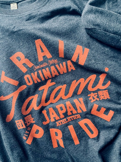 Tatami Train with pride Navy Blue Marl T