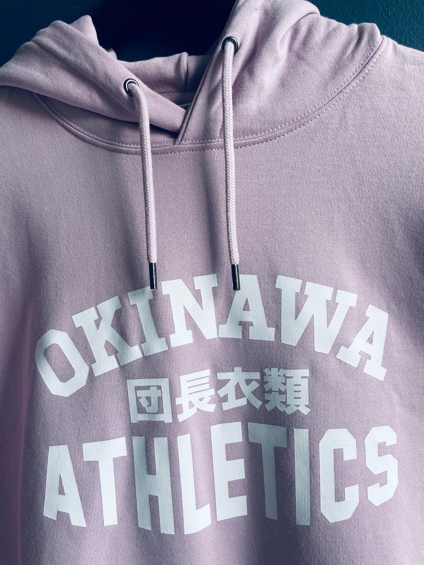 Unisex Dusty Pink Okinawa Athletics Hoody