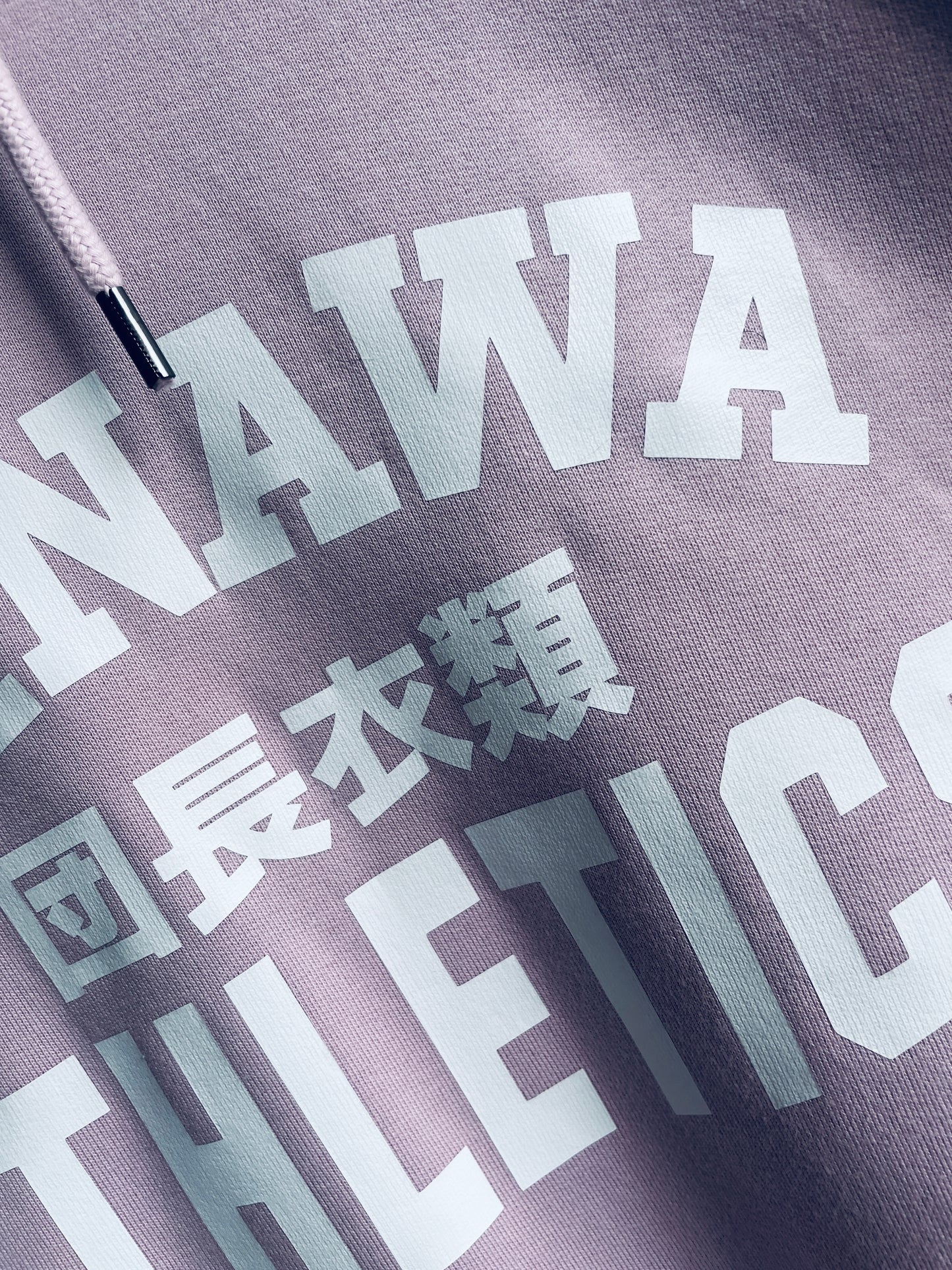 Unisex Dusty Pink Okinawa Athletics Hoody