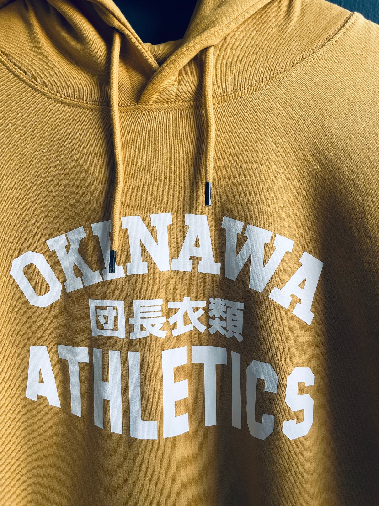 Unisex Mustard Okinawa Athletics Hoody