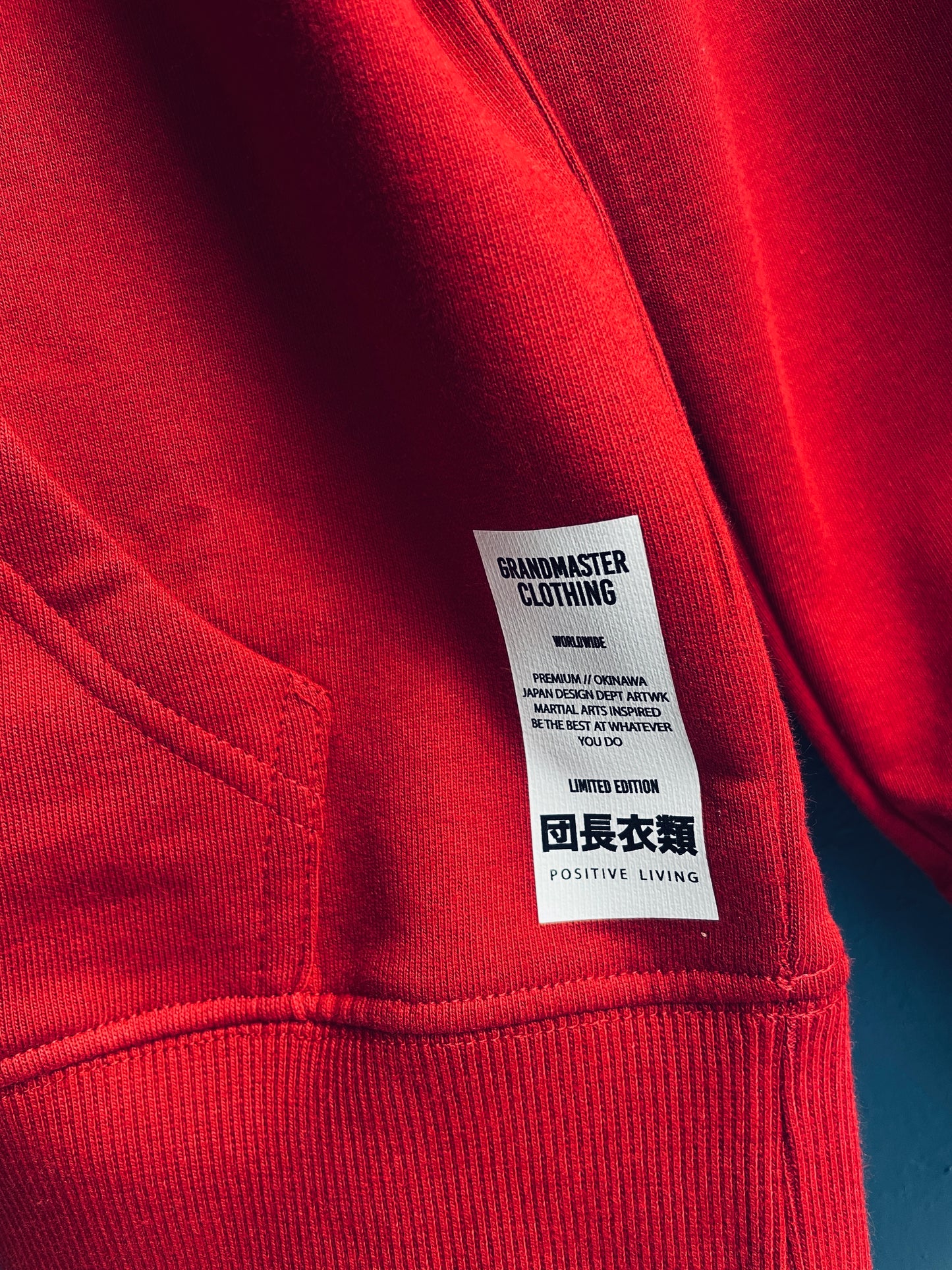 Unisex Red Okinawa Athletics Hoody