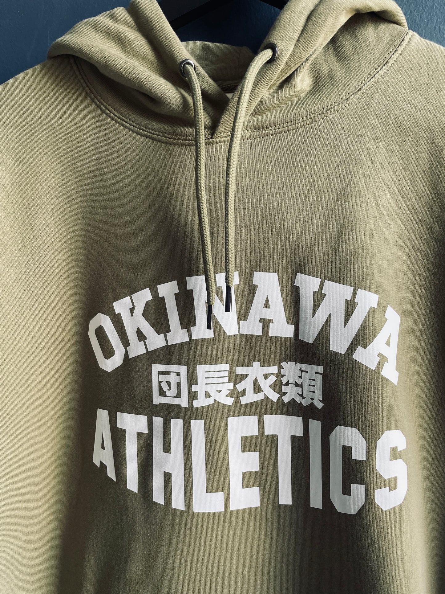 Unisex Khaki Okinawa Athletics Hoody