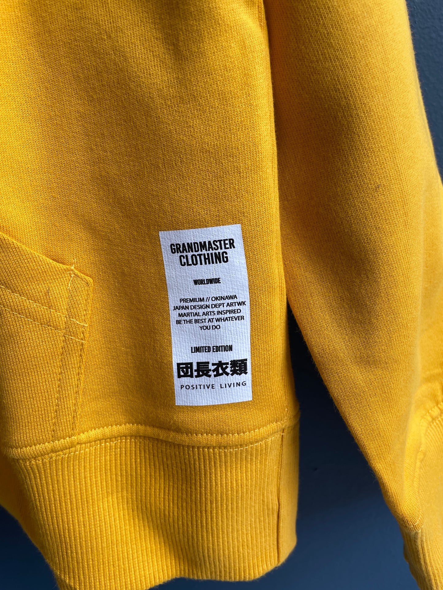 Unisex Yellow Okinawa Athletics Hoody