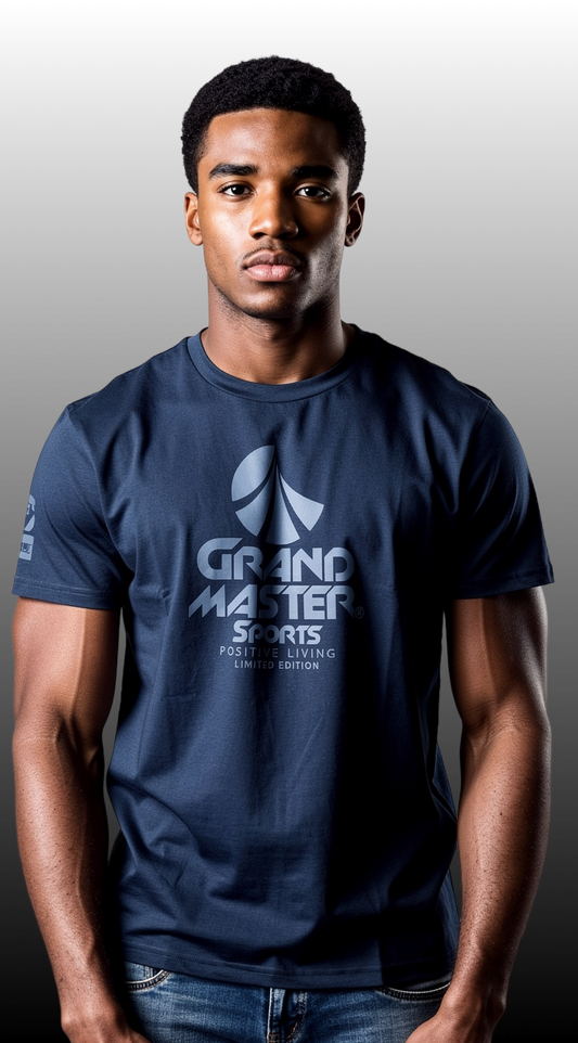 GM Icon logo Tonal Black Unisex Tee Shirt