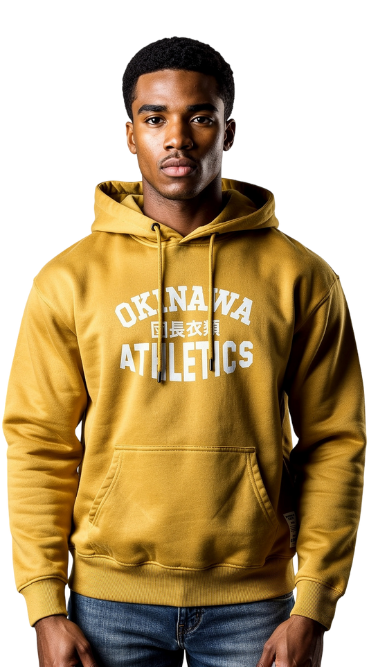 Unisex Yellow Okinawa Athletics Hoody